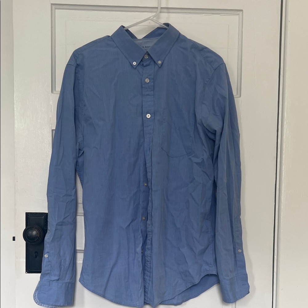 Banana Republic Sky Blue Men's Dress Shirt